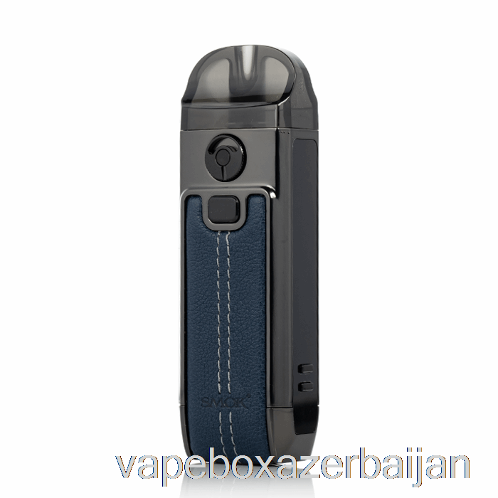 Vape Azerbaijan SMOK nord 4 80W Pod Kit Blue Leather